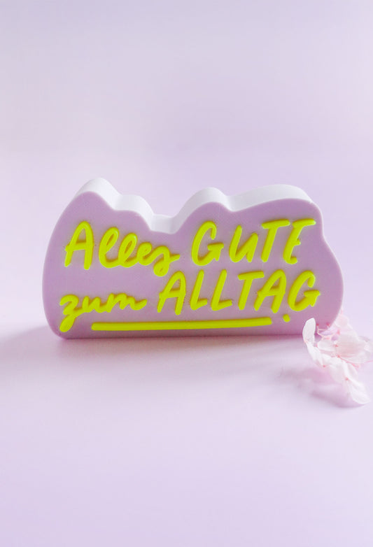Alles Gute zum Alltag – 3D Druck Datei (STL & 3MF)