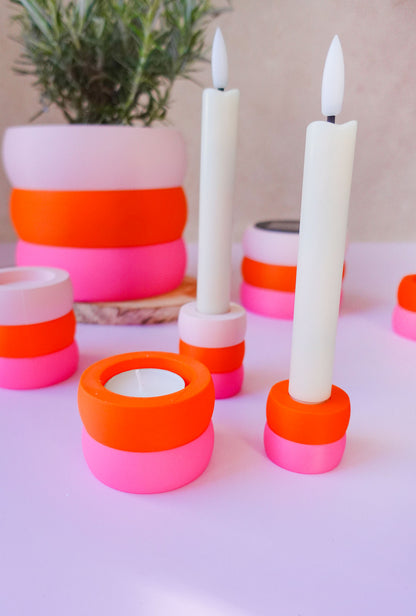 Layera Kerzenhalter – moderne 3D Druck Datei (STL & 3MF)