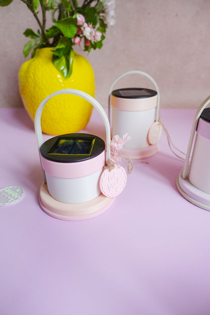 Solarlampe 3D Druck Datei mit Anhängern – personalisierbar für Garten & Geschenk