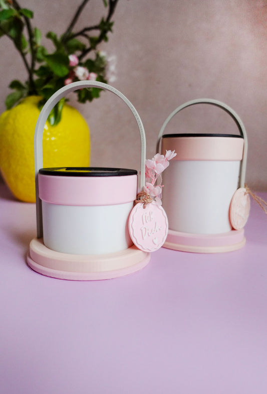 Solarlampe 3D Druck Datei mit Anhängern – personalisierbar für Garten & Geschenk