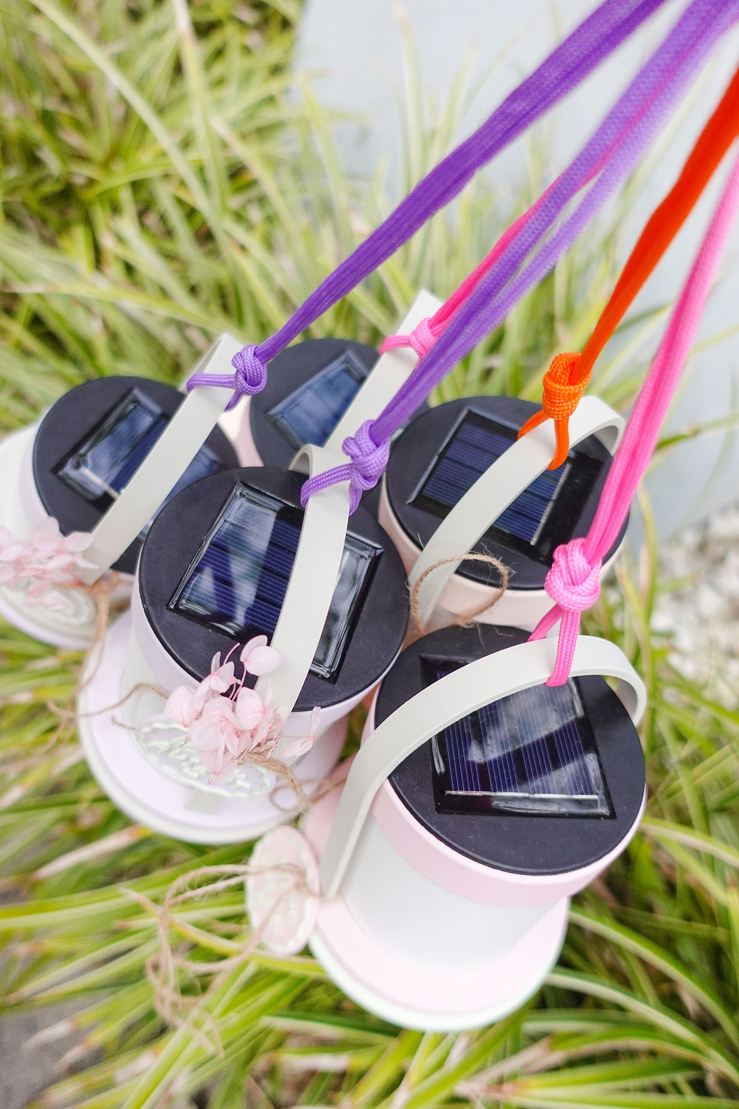 Solarlampe 3D Druck Datei mit Anhängern – personalisierbar für Garten & Geschenk