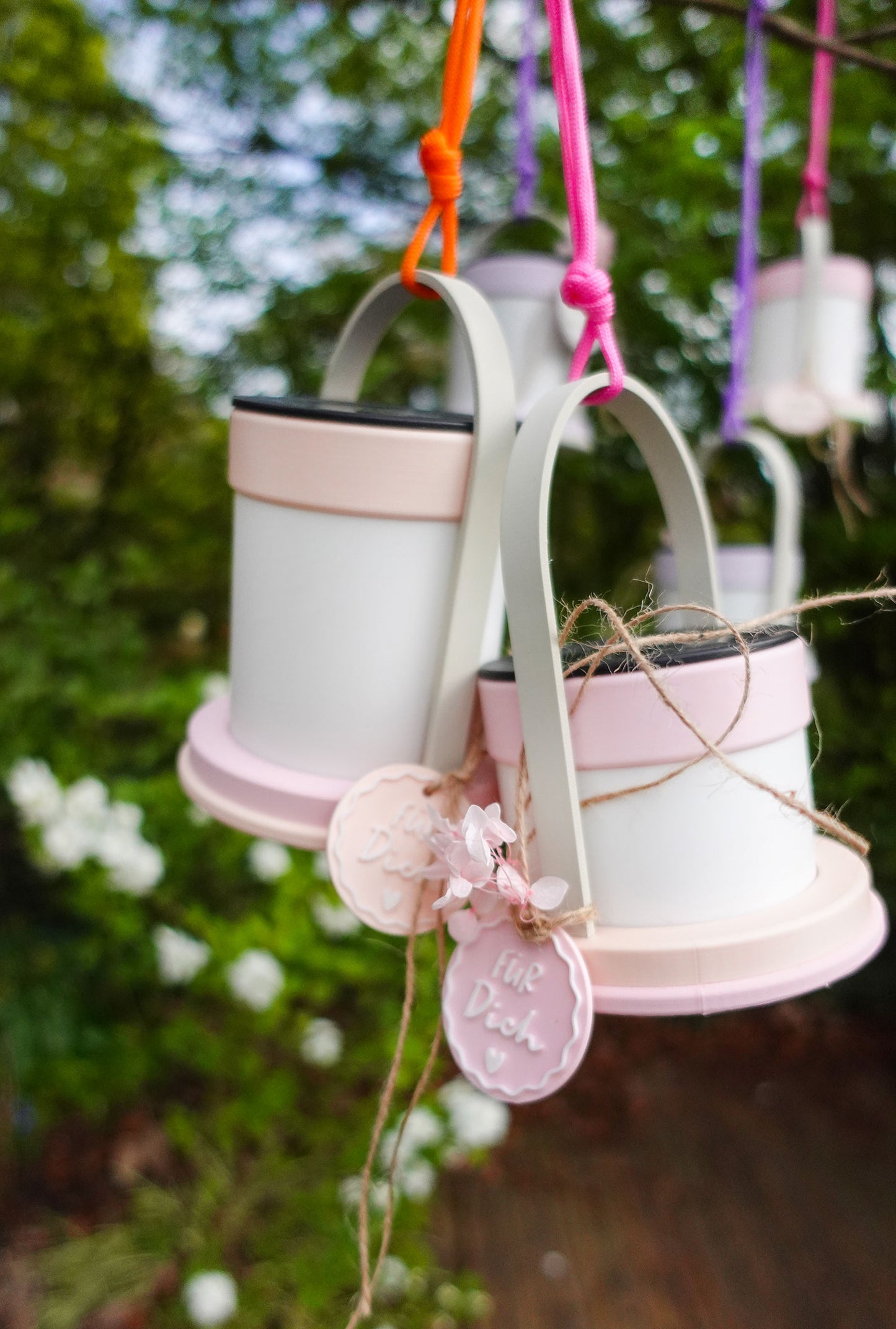 Solarlampe 3D Druck Datei mit Anhängern – personalisierbar für Garten & Geschenk