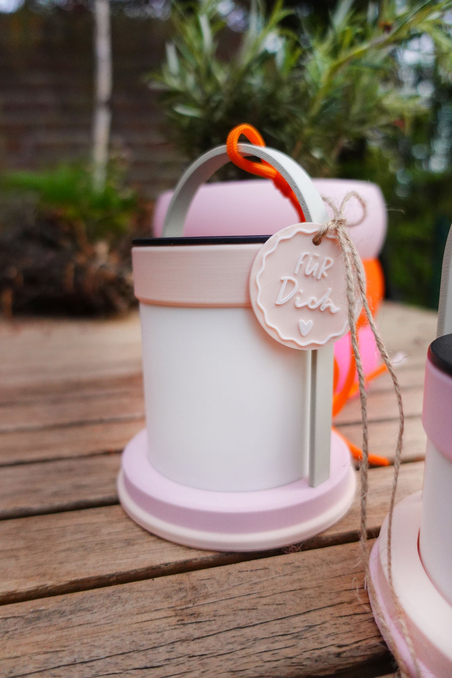 Solarlampe 3D Druck Datei mit Anhängern – personalisierbar für Garten & Geschenk