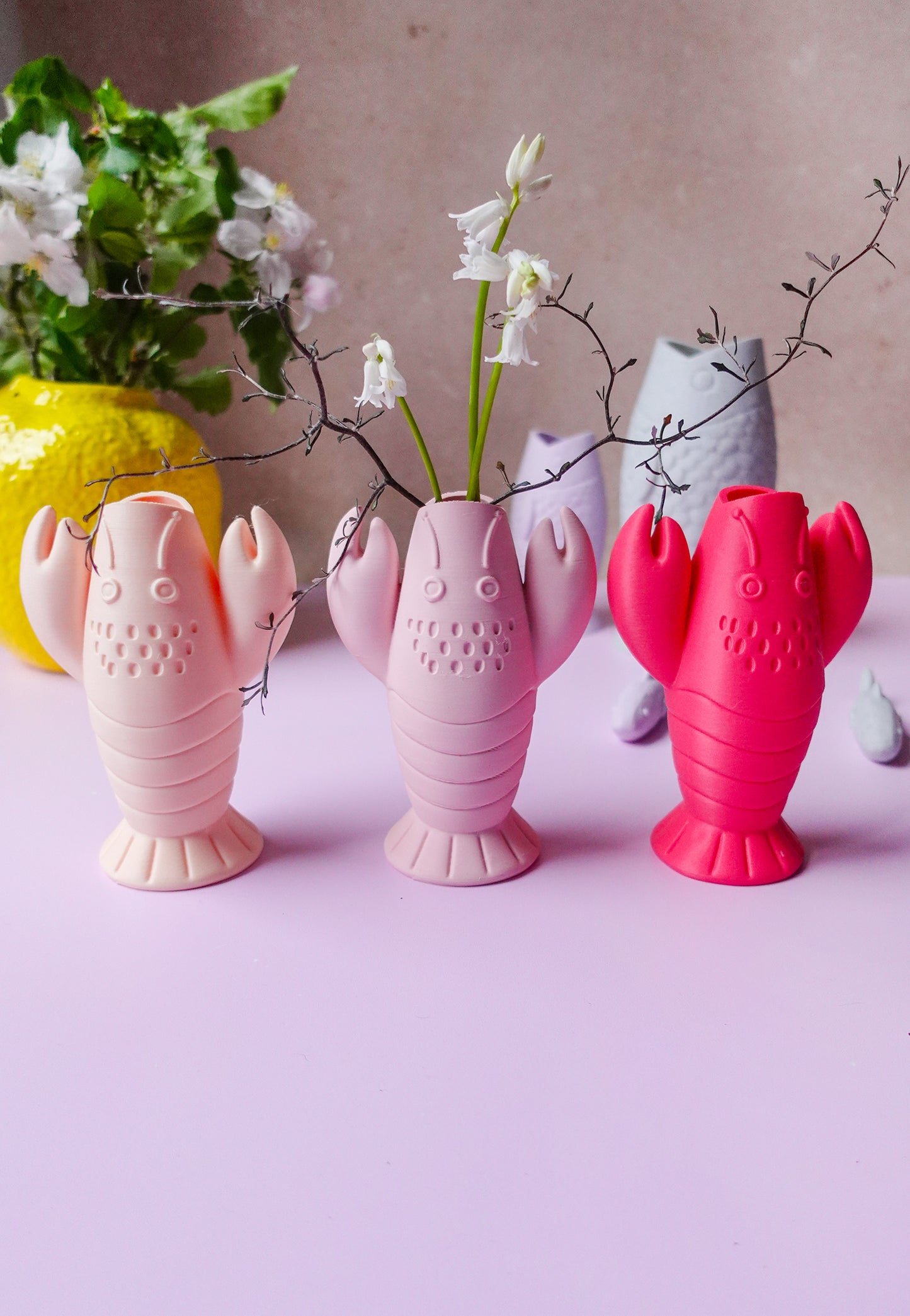 Hummer Vase 3D Druckdatei – Amalfi Serie (STL & 3MF inkl. Gewerbelizenz)