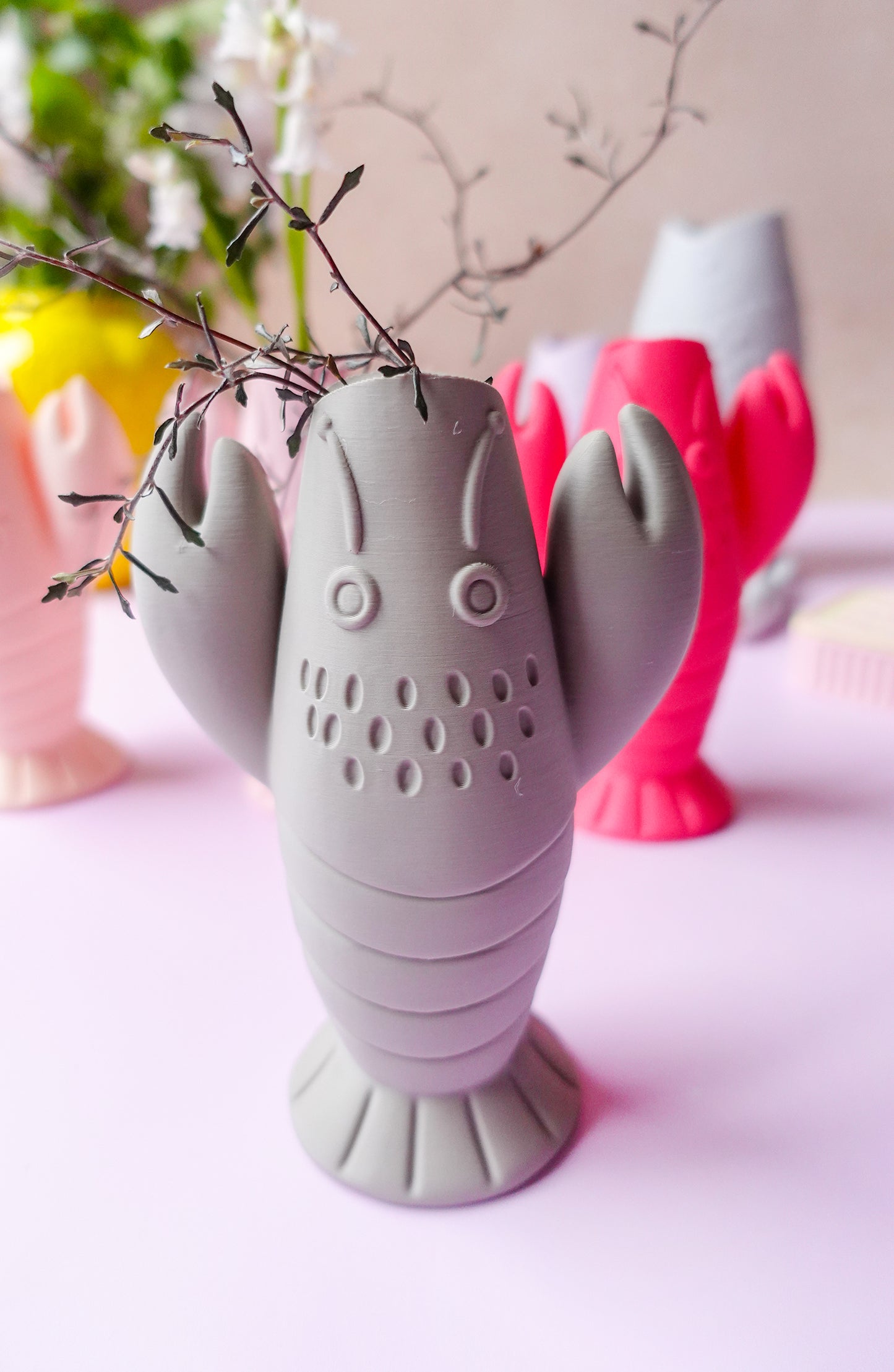 Hummer Vase 3D Druckdatei – Amalfi Serie (STL & 3MF inkl. Gewerbelizenz)