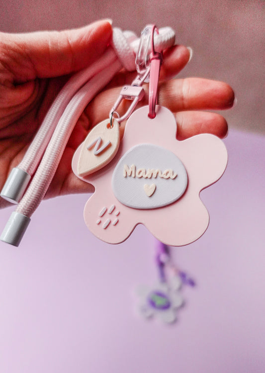 Personalisierter Mama Schlüsselanhänger mit Initialen – 3D Druck Datei (STL & 3MF)