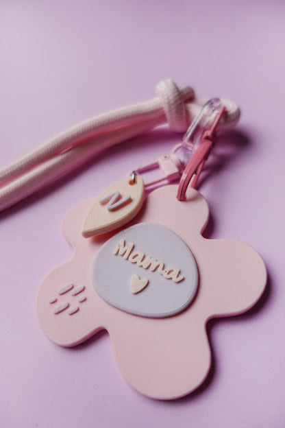 Personalisierter Mama Schlüsselanhänger mit Initialen – 3D Druck Datei (STL & 3MF)