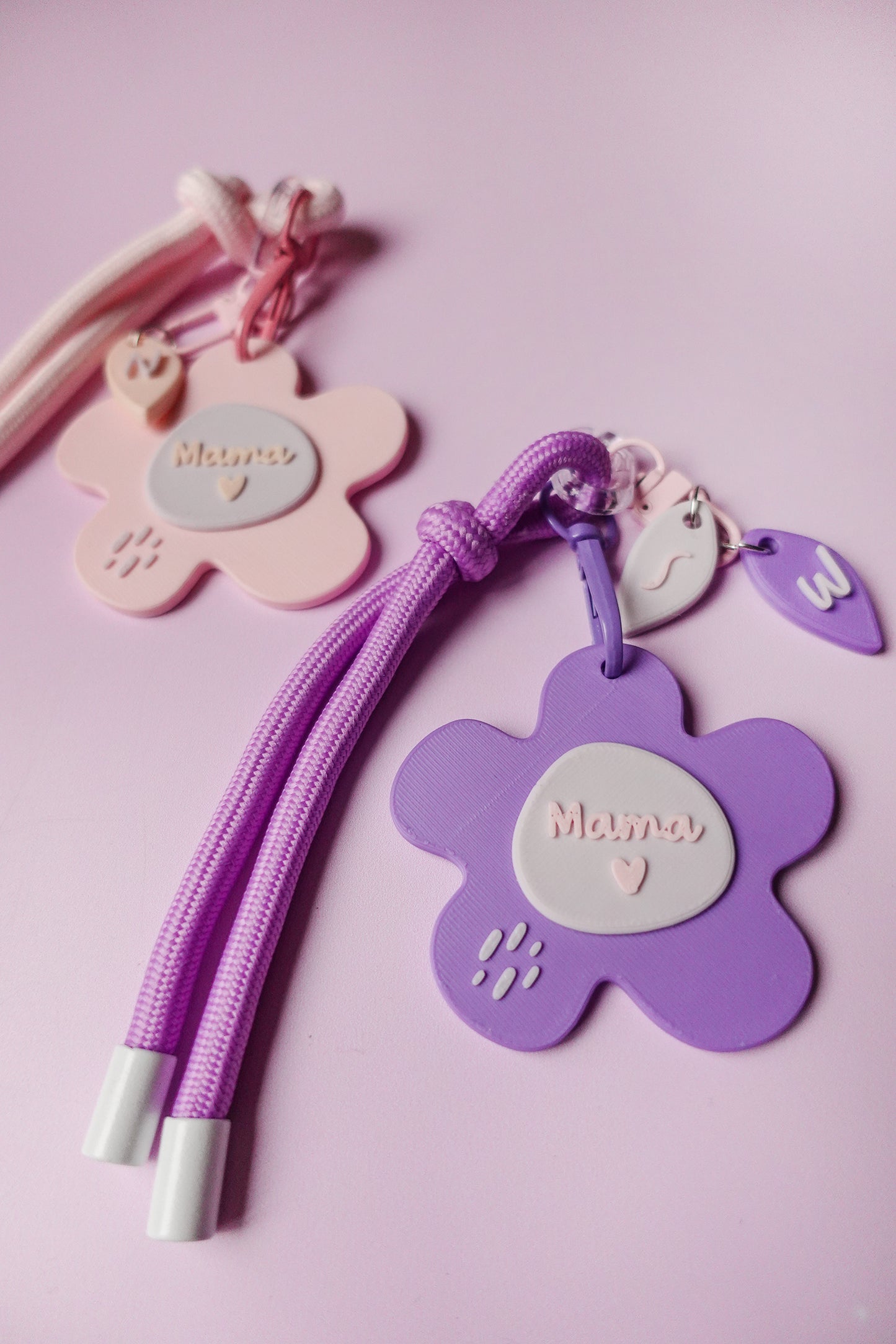Personalisierter Mama Schlüsselanhänger mit Initialen – 3D Druck Datei (STL & 3MF)