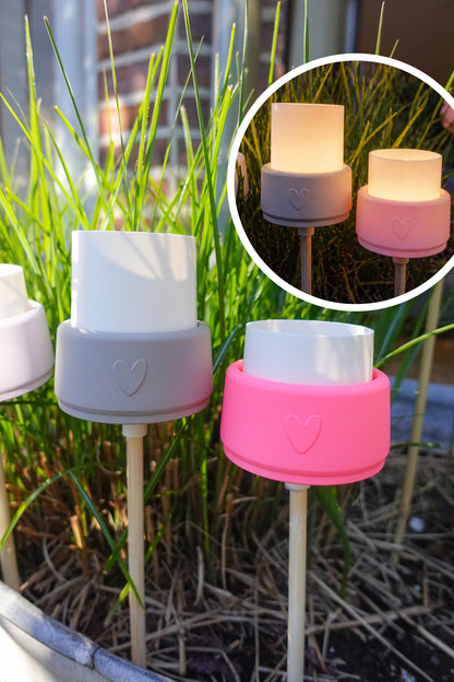 LUMA Gartenfackel STL Datei | Moderne Gartenbeleuchtung im Skandi Stil | 3D Druckdatei für Gartenstecker & Outdoor Deko