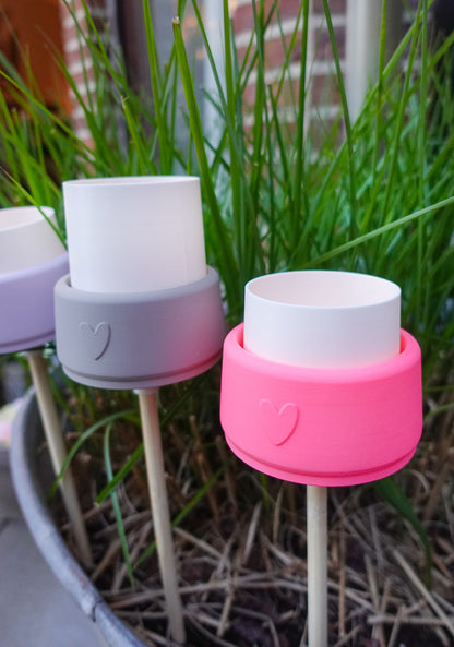 LUMA Gartenfackel STL Datei | Moderne Gartenbeleuchtung im Skandi Stil | 3D Druckdatei für Gartenstecker & Outdoor Deko