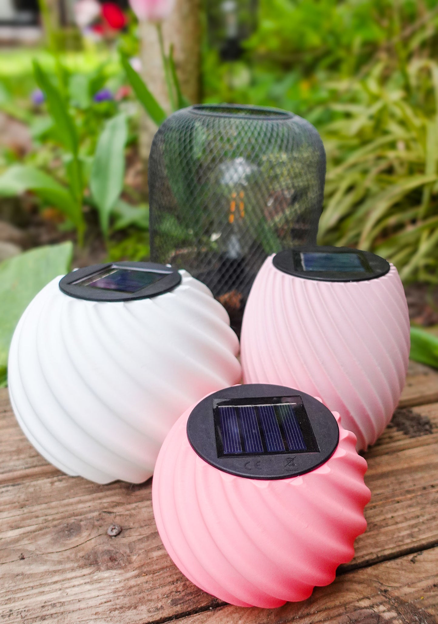 SPIRA – Moderne Solarlampe im Swirl Look | 3D Druckdatei STL & 3MF