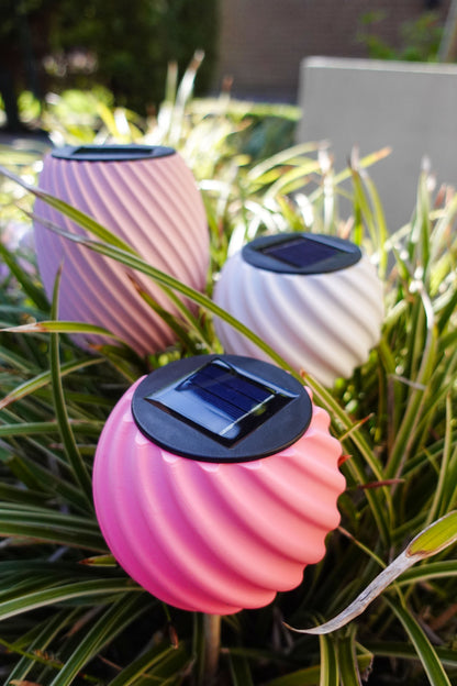 SPIRA – Moderne Solarlampe im Swirl Look | 3D Druckdatei STL & 3MF