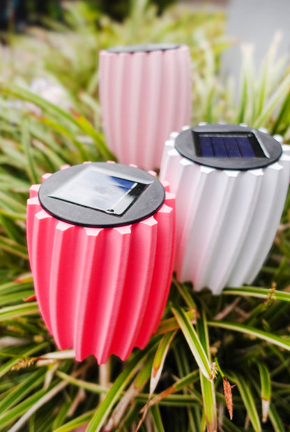 TWINA – Moderne Lichtersäulen & Solarlichter | 3D Druckdatei STL & 3MF