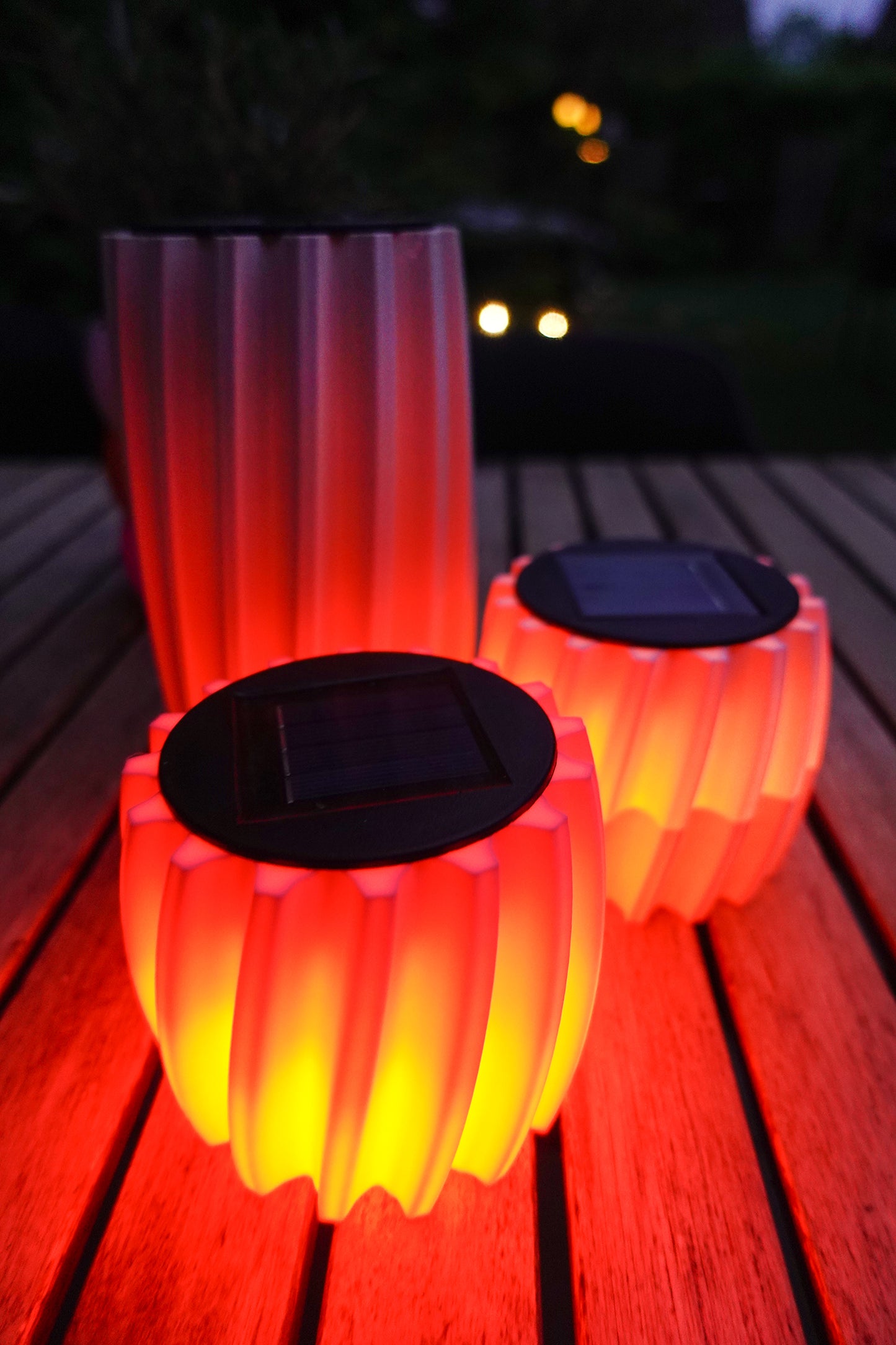 TWINA – Moderne Lichtersäulen & Solarlichter | 3D Druckdatei STL & 3MF
