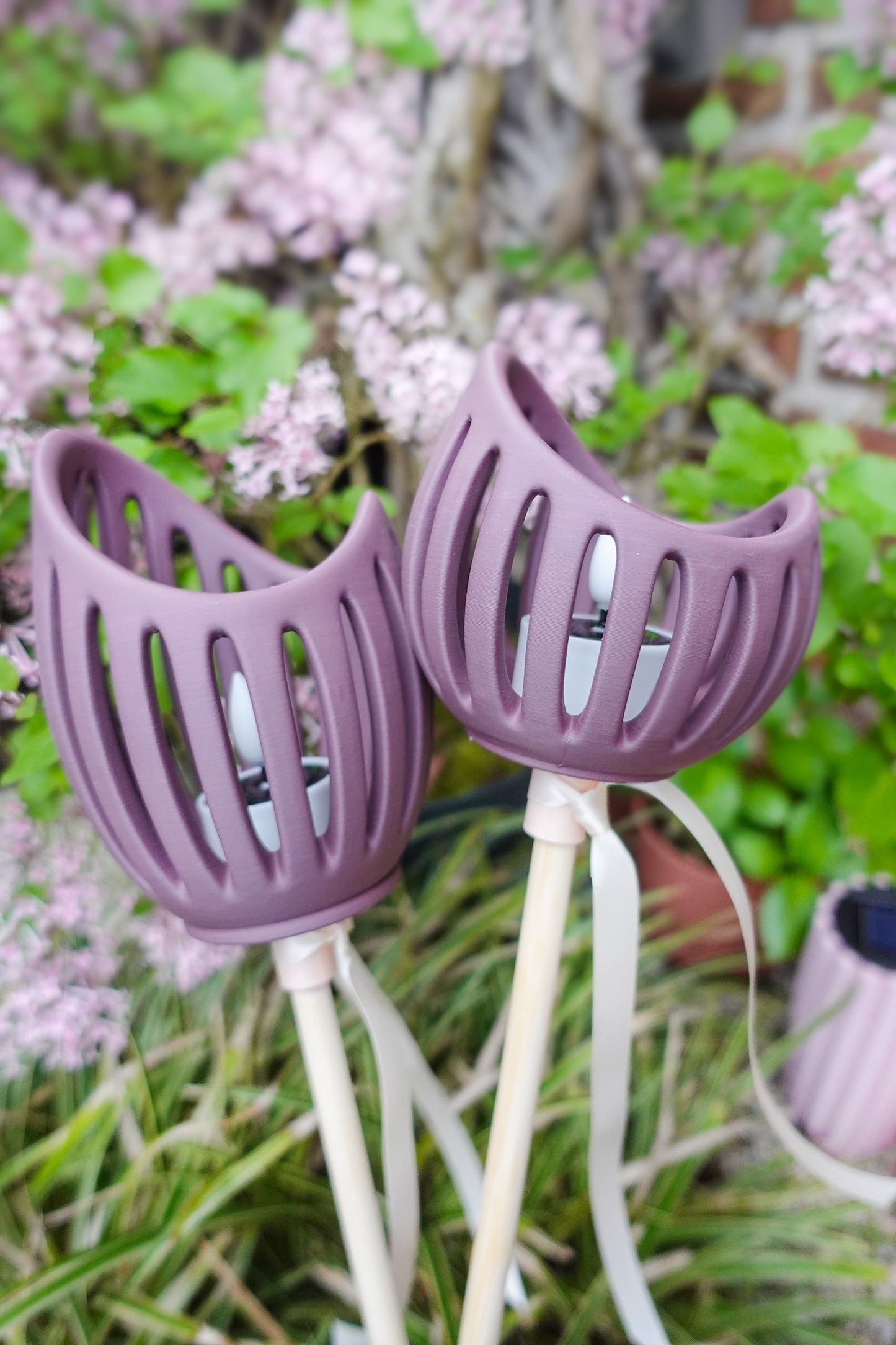 MOVA – Moderne 3D Druck Gartenfackel & Windlicht (STL & 3MF)