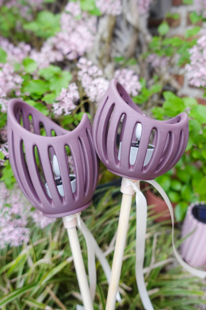 MOVA – Moderne 3D Druck Gartenfackel & Windlicht (STL & 3MF)