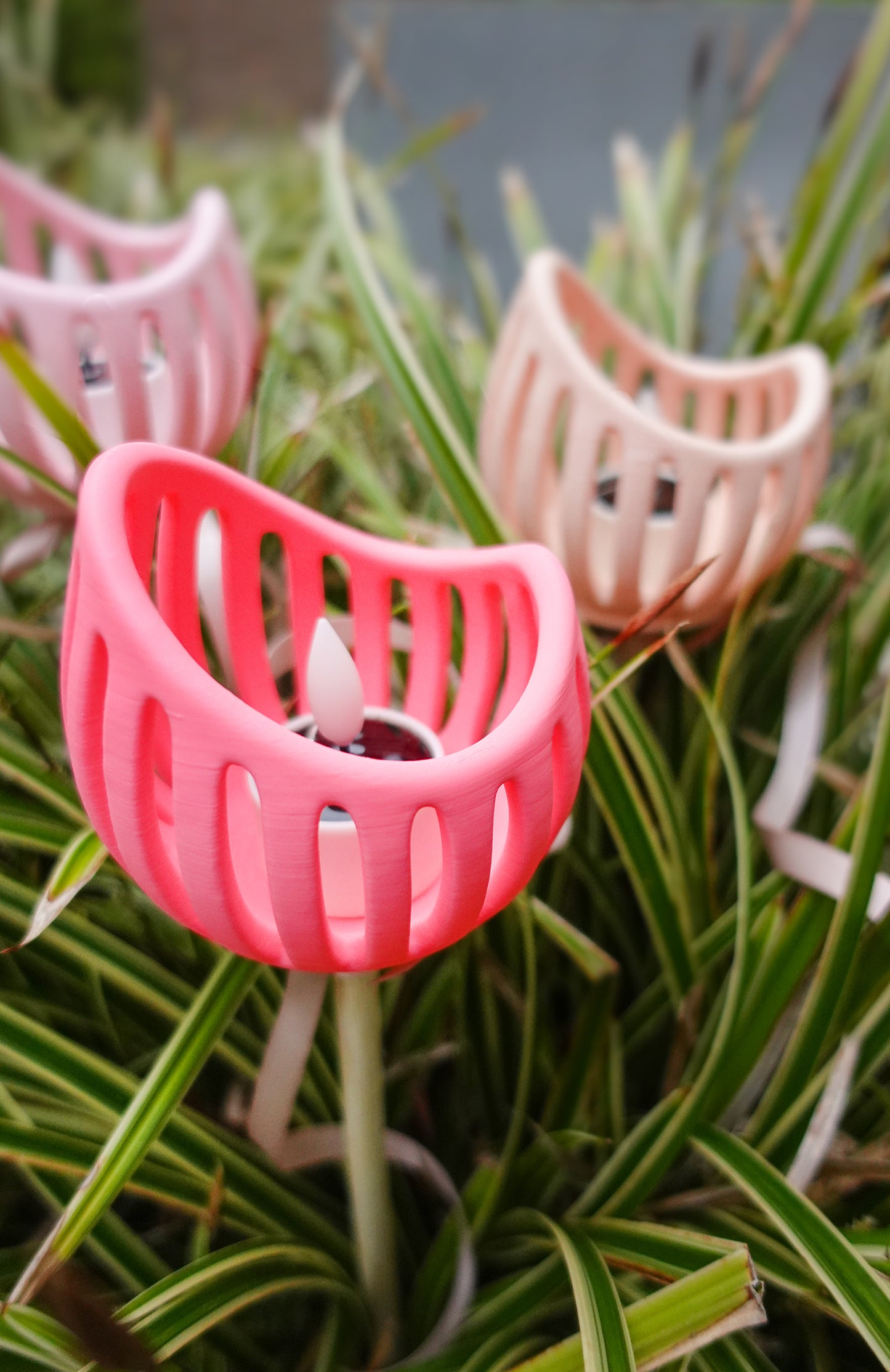 MOVA – Moderne 3D Druck Gartenfackel & Windlicht (STL & 3MF)
