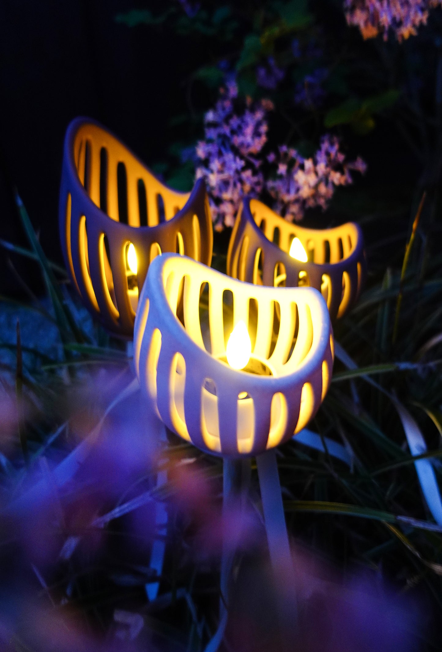 MOVA – Moderne 3D Druck Gartenfackel & Windlicht (STL & 3MF)