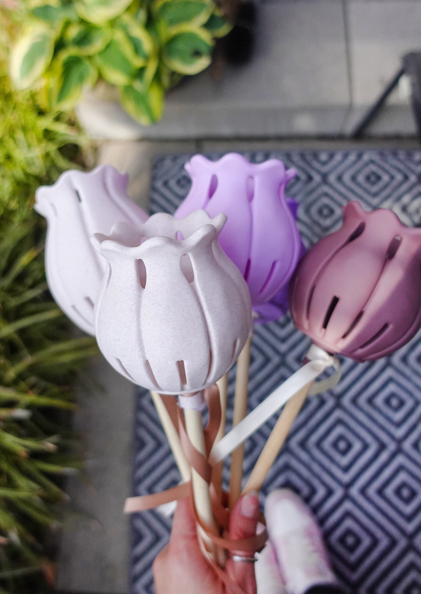 Gartenfackel 3D Druck Datei Moja Windlicht STL & 3MF