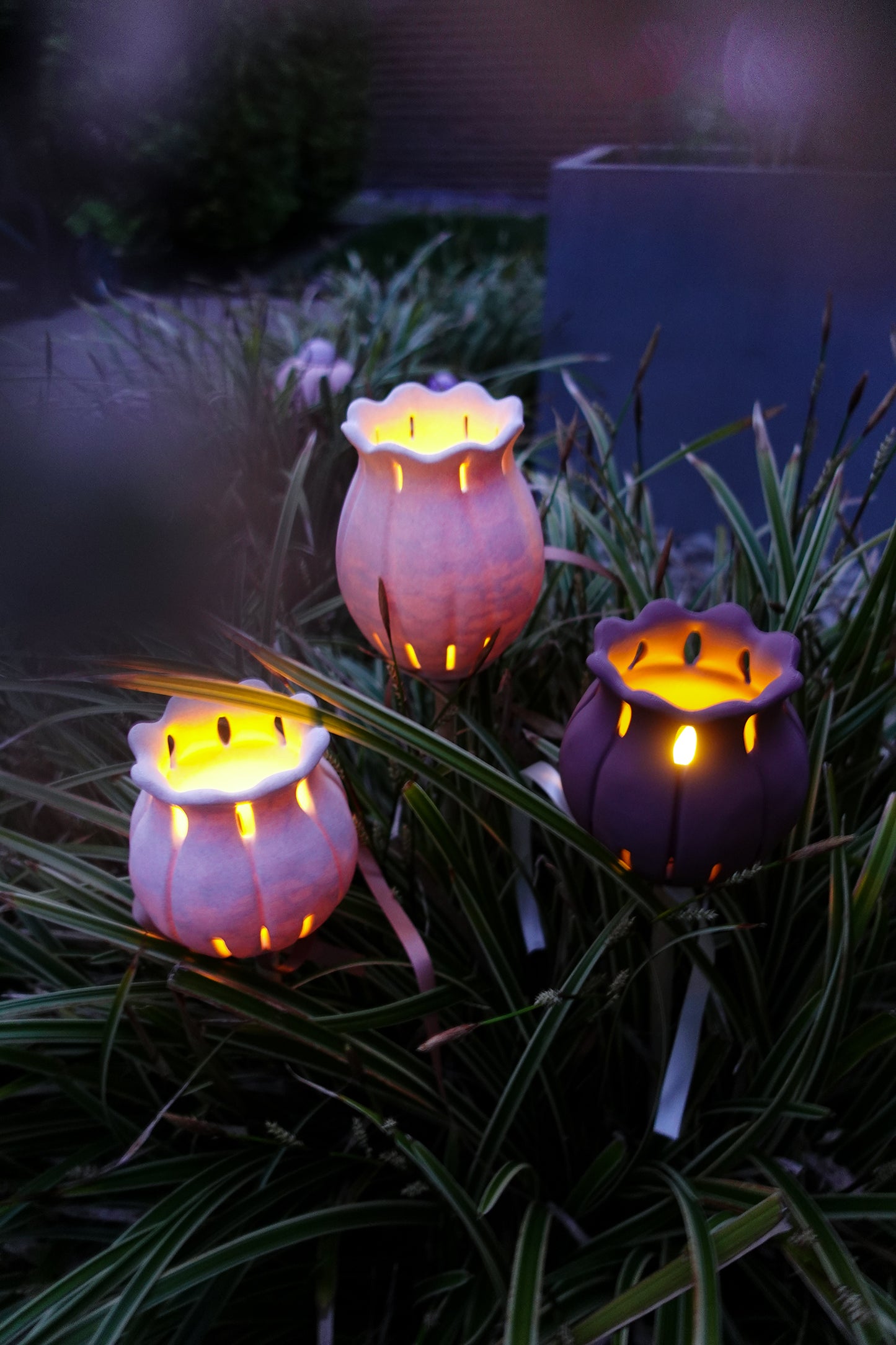 Gartenfackel 3D Druck Datei Moja Windlicht STL & 3MF