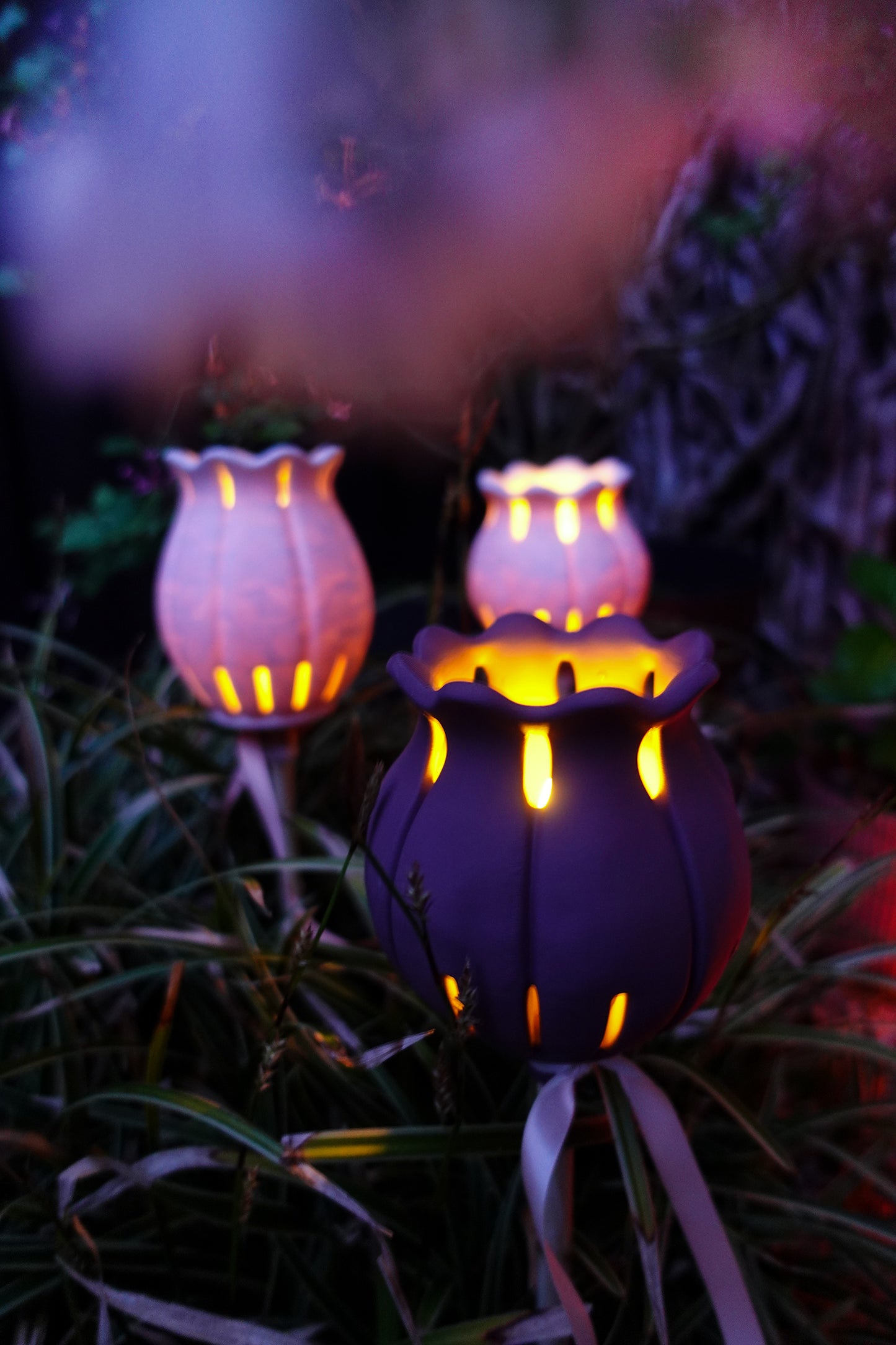 Gartenfackel 3D Druck Datei Moja Windlicht STL & 3MF