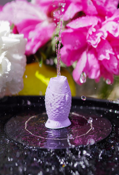 Sardine Solarbrunnen Aufsatz STL | Amalfi Brunnen Deko | 3D Druck Datei für Solarbrunnen