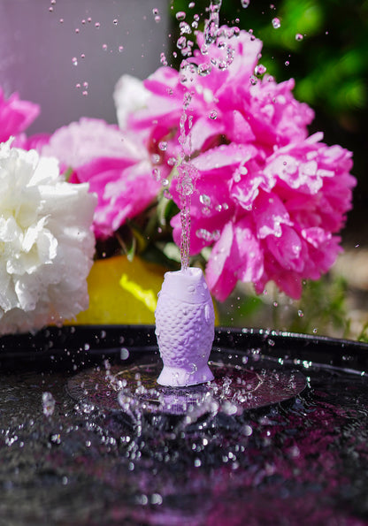 Sardine Solarbrunnen Aufsatz STL | Amalfi Brunnen Deko | 3D Druck Datei für Solarbrunnen
