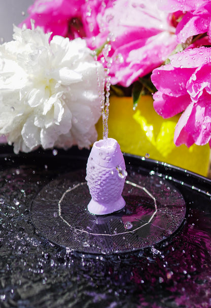 Sardine Solarbrunnen Aufsatz STL | Amalfi Brunnen Deko | 3D Druck Datei für Solarbrunnen