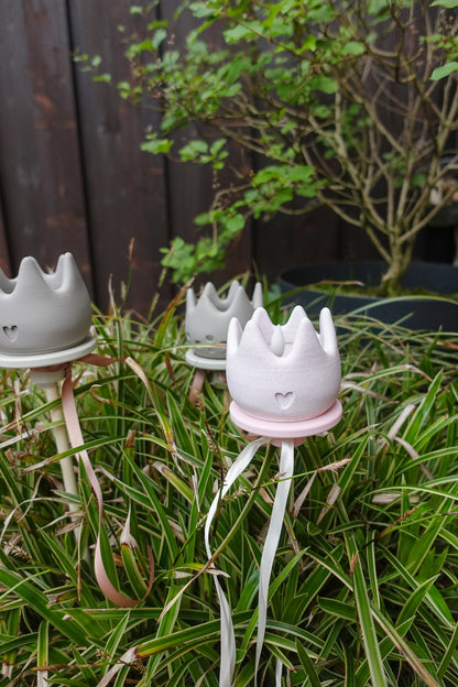 GLOOM Kronen Gartenstecker Windlicht STL Datei | 3D Druck Datei inkl. 4 Varianten & 3MF