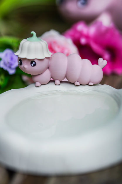 Lotti Tiertränke STL – Süße Vogeltränke & Insektentränke für den Garten | 3D Druck Datei
