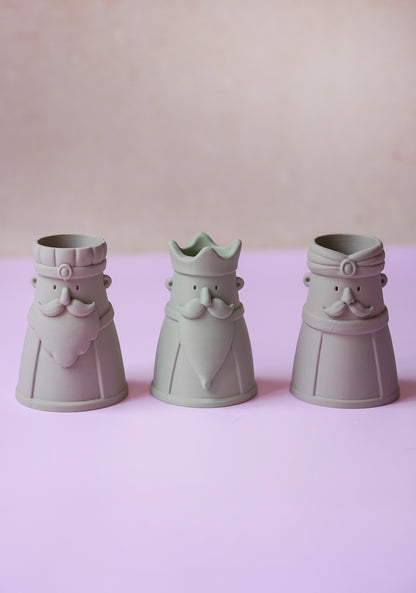 Heilige Drei Könige Vasen STL & 3MF – Moderne Weihnachtsdeko für den 3D-Druck | Gewerbelizenz inklusive