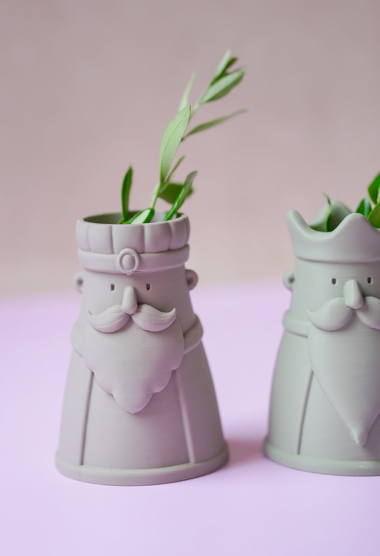 Heilige Drei Könige Vasen STL & 3MF – Moderne Weihnachtsdeko für den 3D-Druck | Gewerbelizenz inklusive