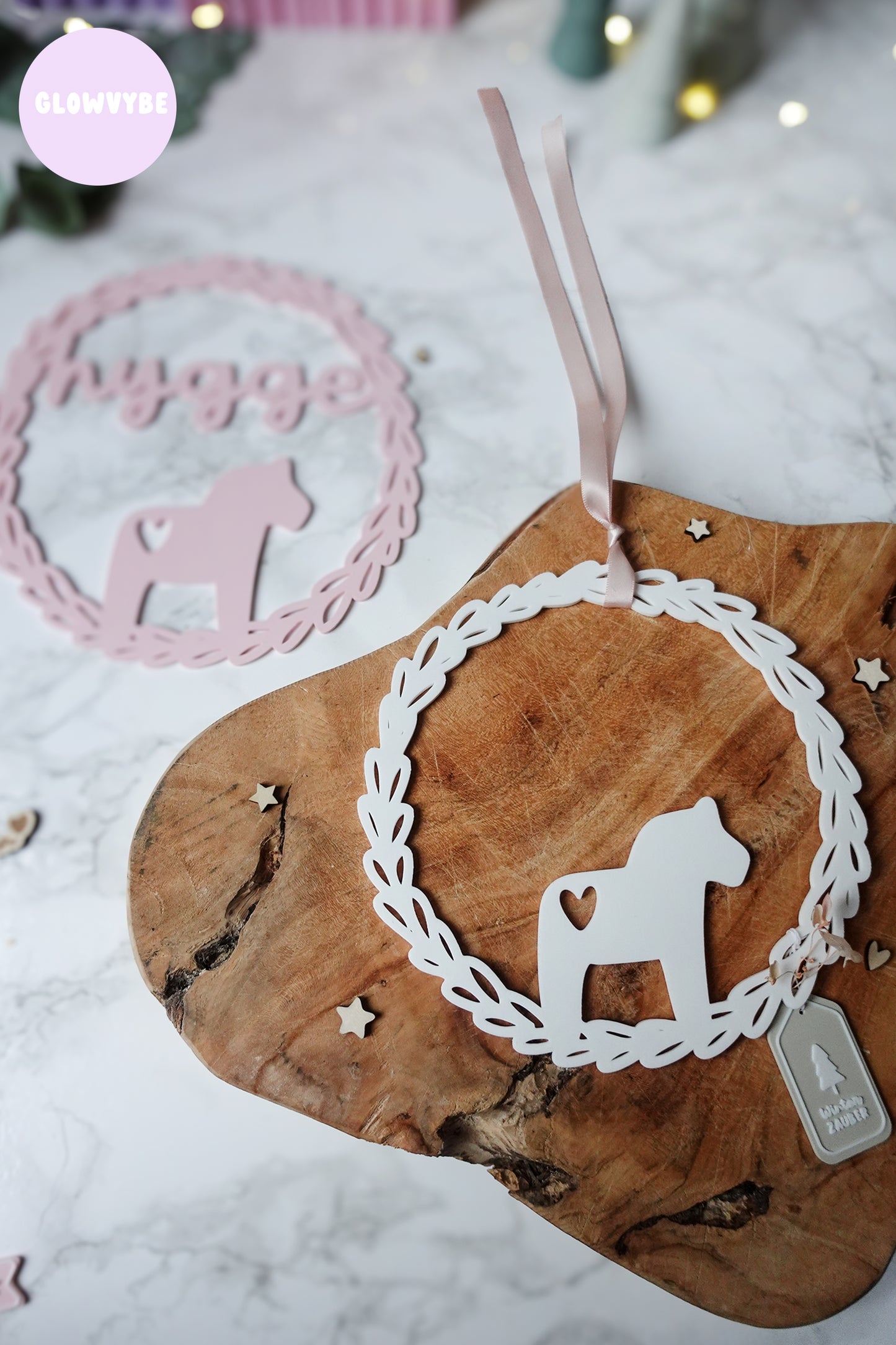 Dala Loops – Skandinavische 3D-Druckdateien mit Dala Pferd (2 Varianten + Bonusanhänger)