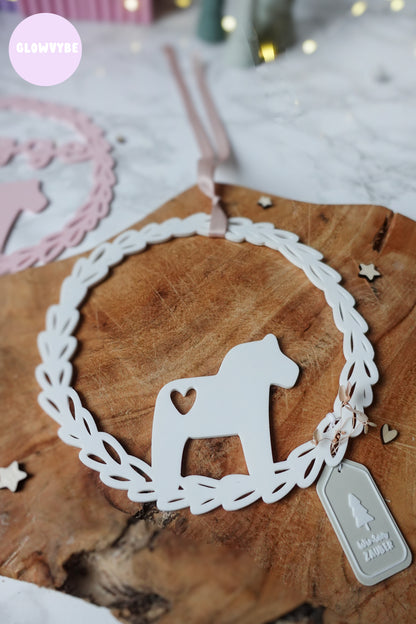 Dala Loops – Skandinavische 3D-Druckdateien mit Dala Pferd (2 Varianten + Bonusanhänger)