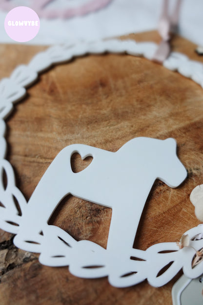 Dala Loops – Skandinavische 3D-Druckdateien mit Dala Pferd (2 Varianten + Bonusanhänger)