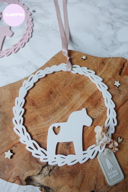 Dala Loops – Skandinavische 3D-Druckdateien mit Dala Pferd (2 Varianten + Bonusanhänger)