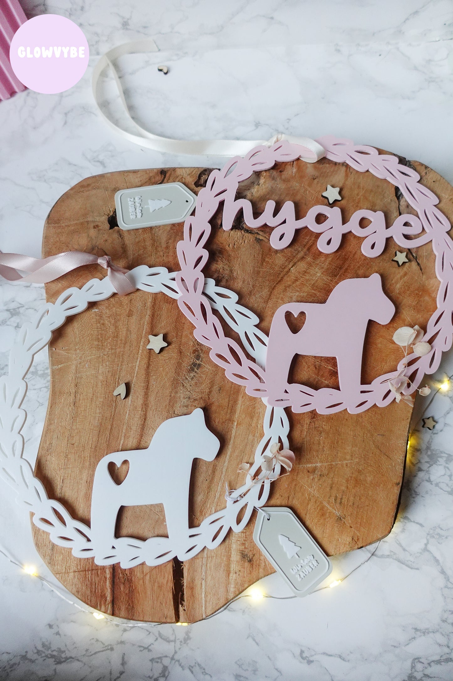 Dala Loops – Skandinavische 3D-Druckdateien mit Dala Pferd (2 Varianten + Bonusanhänger)