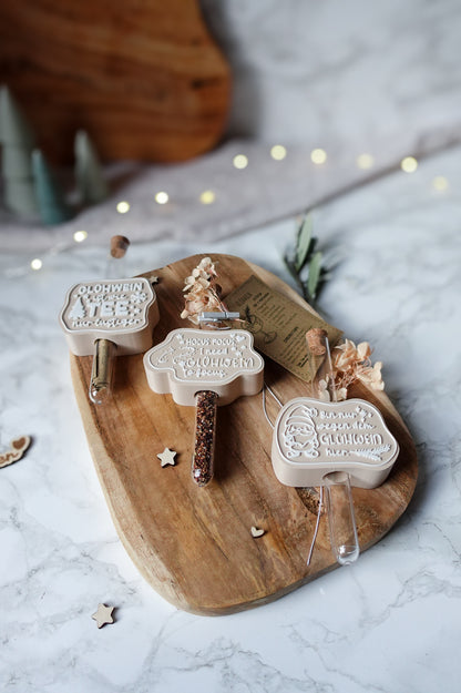 Glühwein Mitbringsel – 3D Druck Datei Set mit Rezeptkarte