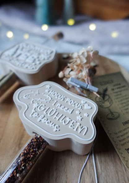 Glühwein Mitbringsel – 3D Druck Datei Set mit Rezeptkarte