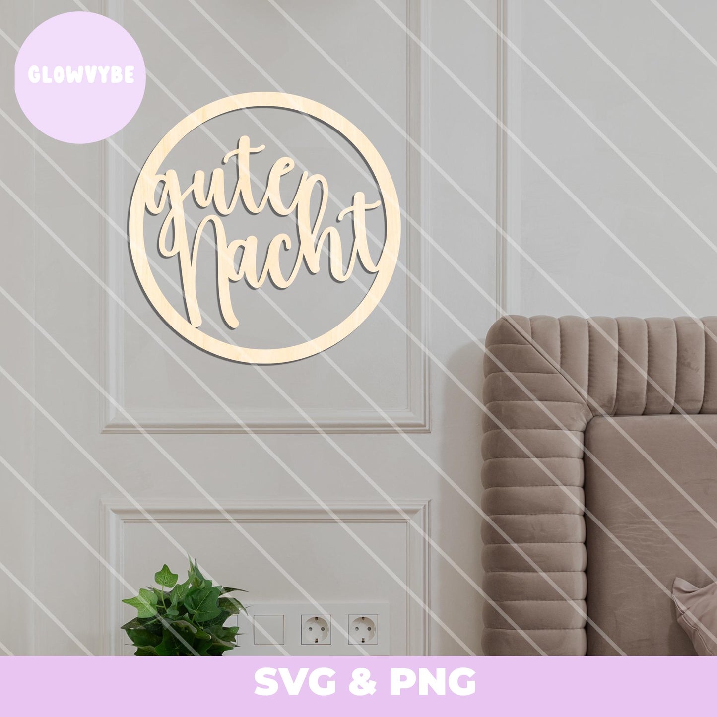 Laserdatei Gute Nacht