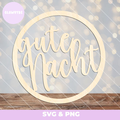 Laserdatei Gute Nacht