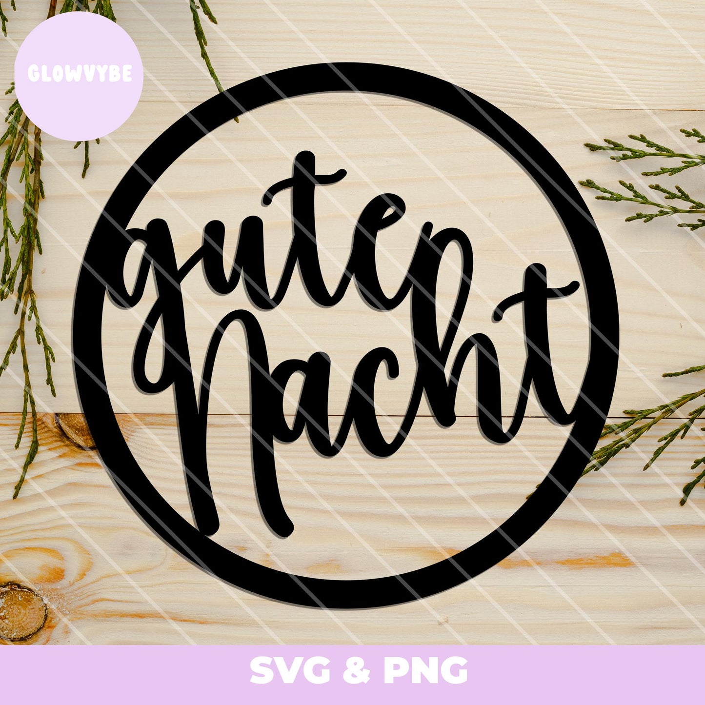 Laserdatei Gute Nacht