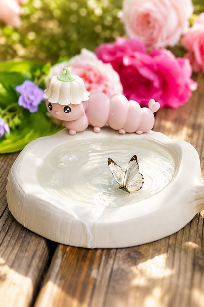 Lotti Tiertränke STL – Süße Vogeltränke & Insektentränke für den Garten | 3D Druck Datei