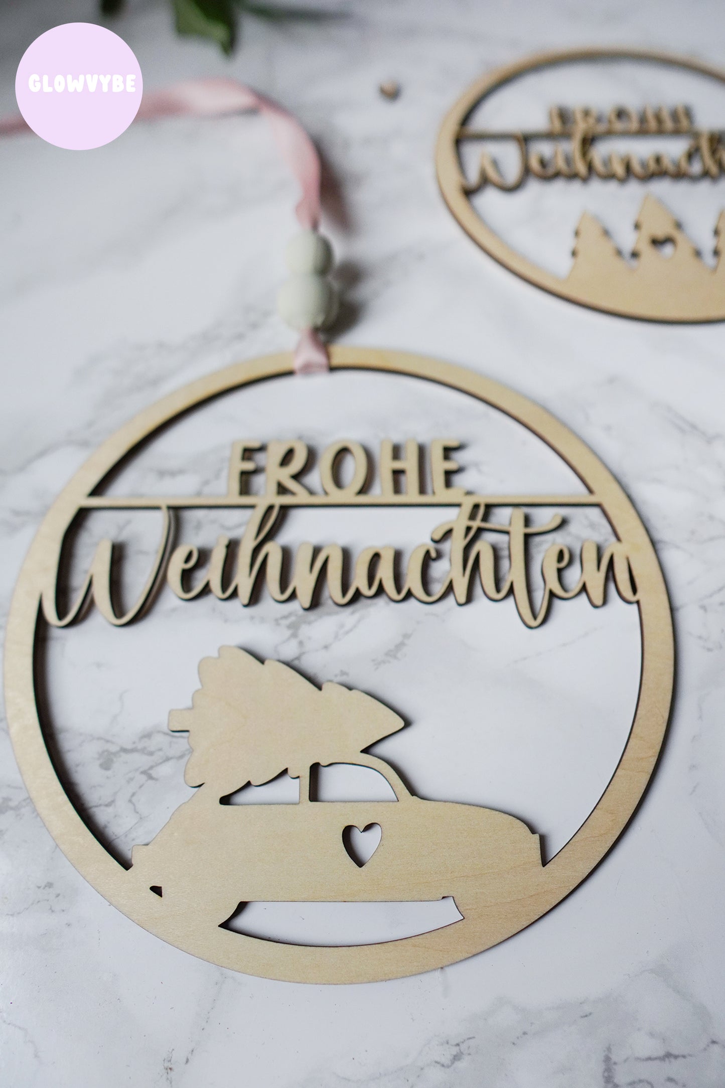 Frohe Weihnachten Laserdateien (2 Motive) – SVG & PNG für Lasercutter & Plotter inkl. Gewerbelizenz