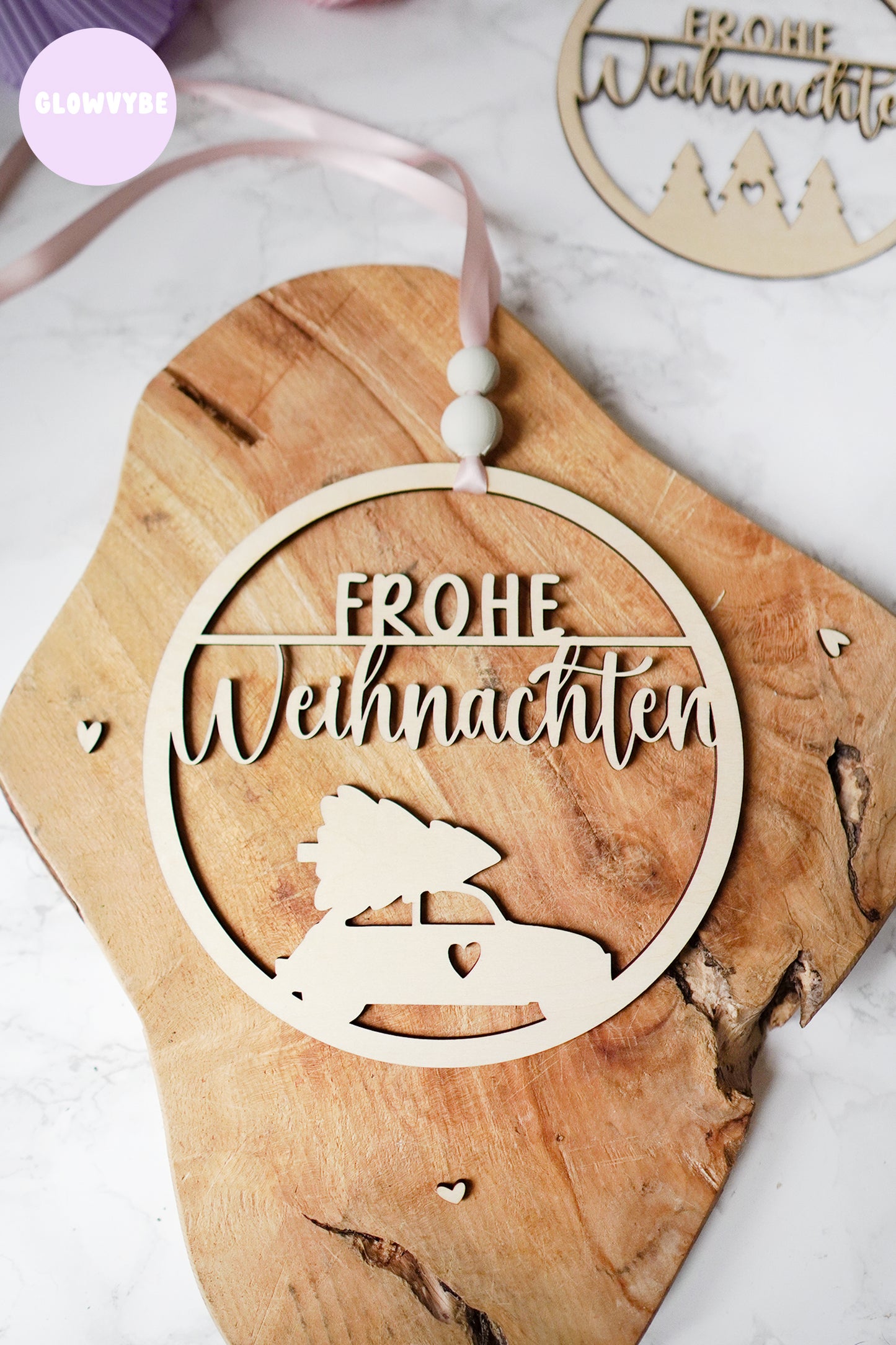 Frohe Weihnachten Laserdateien (2 Motive) – SVG & PNG für Lasercutter & Plotter inkl. Gewerbelizenz